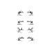 Halloween Eyeliner Stick Scary Fashion Party Makeup Kit Bat Spider Decorative Eyeliner Eyeshadow Stick