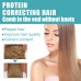EELHOE Protein Correction Hair Straightening Cream, Smoothing Frizz Repair Split Damaged Hair Straightening Treatment Cream