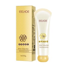Honey Peel Mask, Tightens Pores Brightens Darkens Skin And Gently Removes Blackheads Apply Facial Mask
