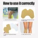 Ginger Knee Patch, Warm Patch Hot Compress Ginger Patch Neck Shoulder Waist Leg Joint Knee Pain Patch