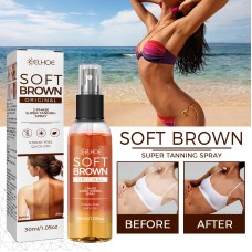 Helps Tan Spray, Helps Black Refreshing Natural Bronzer Wheat Color Helps Tan Spray