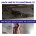 Jue-Fish Transparent Leak Repair Waterproof Glue, Free Smashing Brick Toilet Kitchen Floor Tile Paint Waterproofing Agent