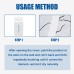 Jue-Fish Wall Repair Roller Brush, White Paint Renovation, Moisture And Crack Prevention, Graffiti Cover Repair Wall Paint