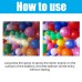 Jue-Fish Aerosol Balloon Spray, Balloon Surface Texture Gloss Lasting Non Oxidation Fading Spray