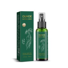 OUHOE Ginseng Hair Growth Liquid, Ginseng Essence Moisturizes Hair, Hair Prevents Loss And Care Hair Growth Spray