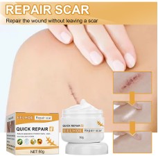 EELHOE Desalting Skin Scar Cream, Skin Burn Scalding Surgical Scar Wound Repair Cream