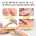 EELHOE Honey And Milk Hair Removal Cream, Quick And Gentle Hair Removal All Over The Body Smooth Skin Hair Removal Cream