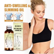 OUHOE Body Slimming Oil, Relieves Leg Swelling Shapes And Tightens Body Muscle Slimming Essence Oil