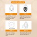 EELHOE Green Tea And Eggplant Solid Mask, Facial Deep Cleansing, Moisturizing And Firming Skin Smear Mud Mask Stick