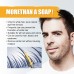 East Moon Men's Shampoo Clean Hair Nourishing Nourishing Black Shiny Hair Care Men's Shampoo Soap