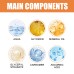 EELHOE Revive + Glow Vitamin C Eye Balm, Dark Circles Repair Moisturizing Firming Eye Cream Stick