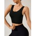 Crisscross Cropped Active Tank