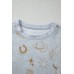 Printed casual suit women's loose and comfortable short sleeved shorts two-piece set