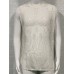 Men's Round Neck Hollow Out Sleeveless Knit Top