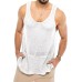 Men's Plus Size Scoop Neck Knit Tank