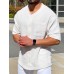 Men's Plus Size Chest Pocket Button Down Shirt