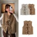 Bow shaped sleeveless vest top