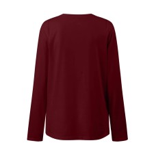 Round Neck Long Sleeve T-Shirt