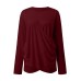 Round Neck Long Sleeve T-Shirt