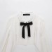 Collar long sleeved dress style shirt top