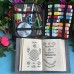 DIY Imitation Linen Sewing Book with Embroidery. Personalize, Improve Skills. Portable