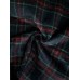 Plaid Elastic Waist Midi Skirt