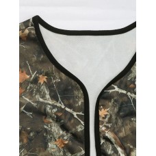 Printed Open Front Long Sleeve Jacket Printed Open Front Long Sleeve Jacket