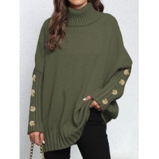 Turtleneck Long Sleeve Sweater