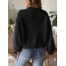 Pearl Open Front Long Sleeve Cardigan
