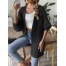 Open Front Long Sleeve Cardigan