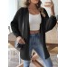 Open Front Long Sleeve Cardigan