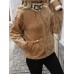 Pocketed Zip Up Collared Neck Long Sleeve Jacket
