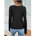 V-Neck Long Sleeve T-Shirt