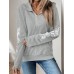 Printed long sleeved thin pullover women's hoodie