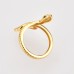 925 Sterling Silver Snake Shape Ring 925 Sterling Silver Snake Shape Ring