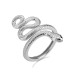 925 Sterling Silver Snake Shape Ring 925 Sterling Silver Snake Shape Ring