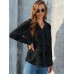 Loose casual chiffon top