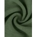 Summer new women's casual and comfortable commuting seven quarter sleeve solid color T-shirt