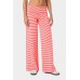 Striped loose pants autumn fashion sporty style hanging casual pants