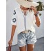 Long sleeved shirt design sense V-neck solid color loose top autumn shirt