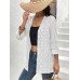 Lace Open Front Cover Up