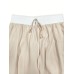 Round Neck Short Sleeve Top and Tied Pants Set