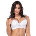 Underwear lace sexy bra thin mold cup steel ring