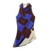 European and American style women's fashion casual printed neck hanging set