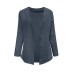 Open Front Long Sleeve Cardigan