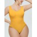 Scoop Neck Wide Strap Shaping Bodysuit