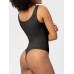 Scoop Neck Wide Strap Shaping Bodysuit