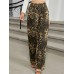 Leopard Jeans with Pockets