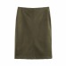 Fashionable lazy suede jacket bomber jacket shorts back skirt jacket set