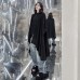Dark wind bucket canopy shaped shirt skirt women's loose irregular top